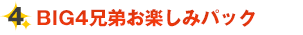 (4)BIG4兄弟お楽しみパック