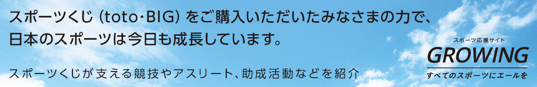 当せん確認 スポーツくじオフィシャルサイト