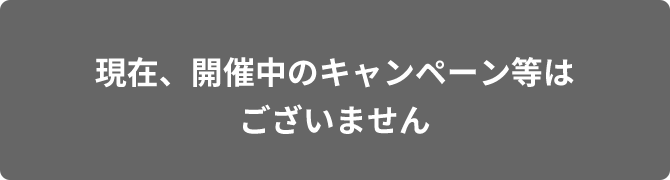 現在、開催中のキャンペーン等はございません