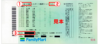 ファミリーマートチケット例